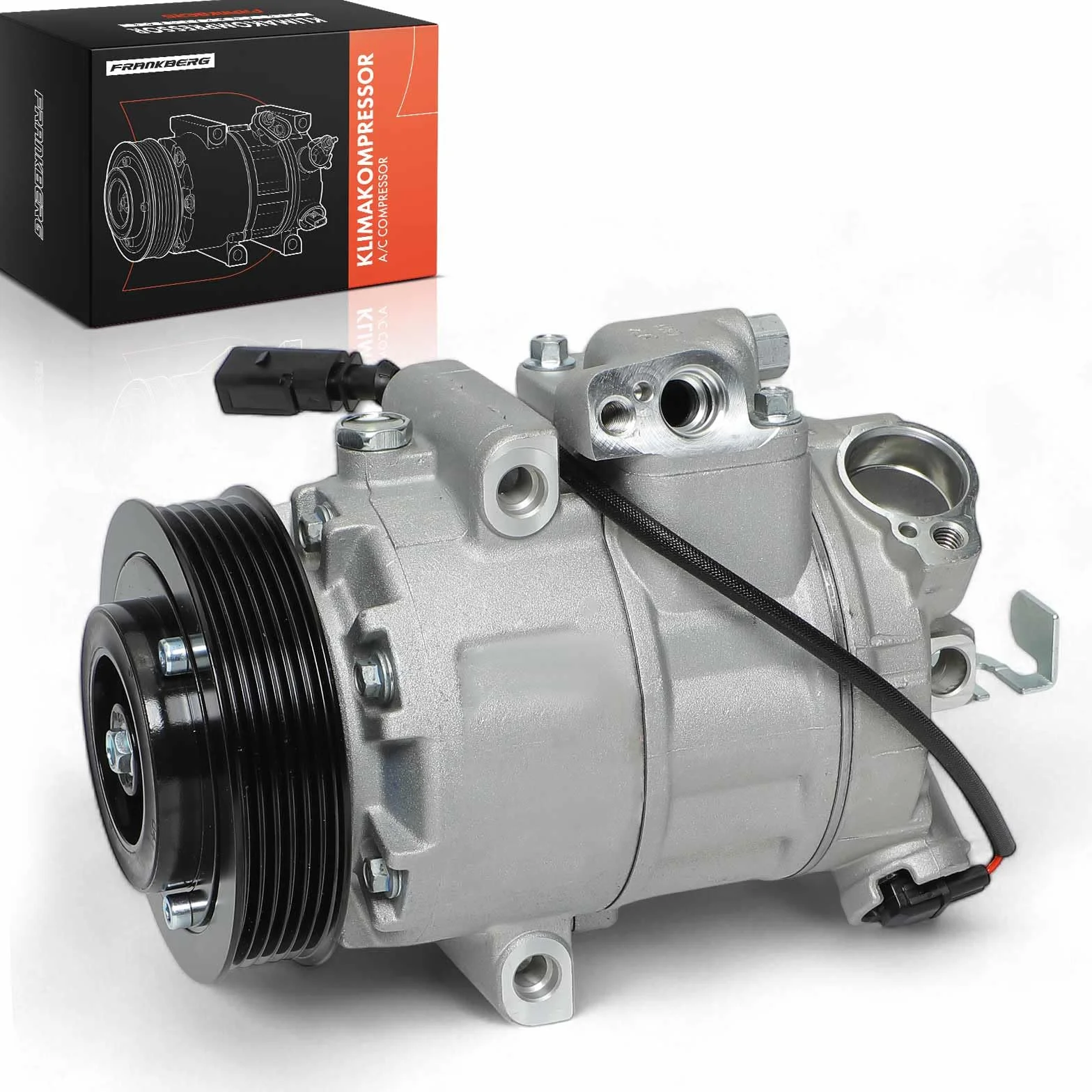 Frankberg Compressore Aria Condizionata Golf IV 1J1 Polo 6C1 6R1 9N Ibiza III 6L1 5J 6Q0820803D