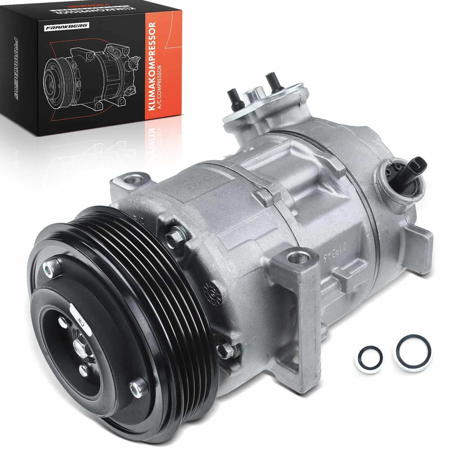 Frankberg Compressore Aria Condizionata Benzina Compatibile Corsa D S07 1.0L 1.2L 1.4L Corsa E X15 55701200