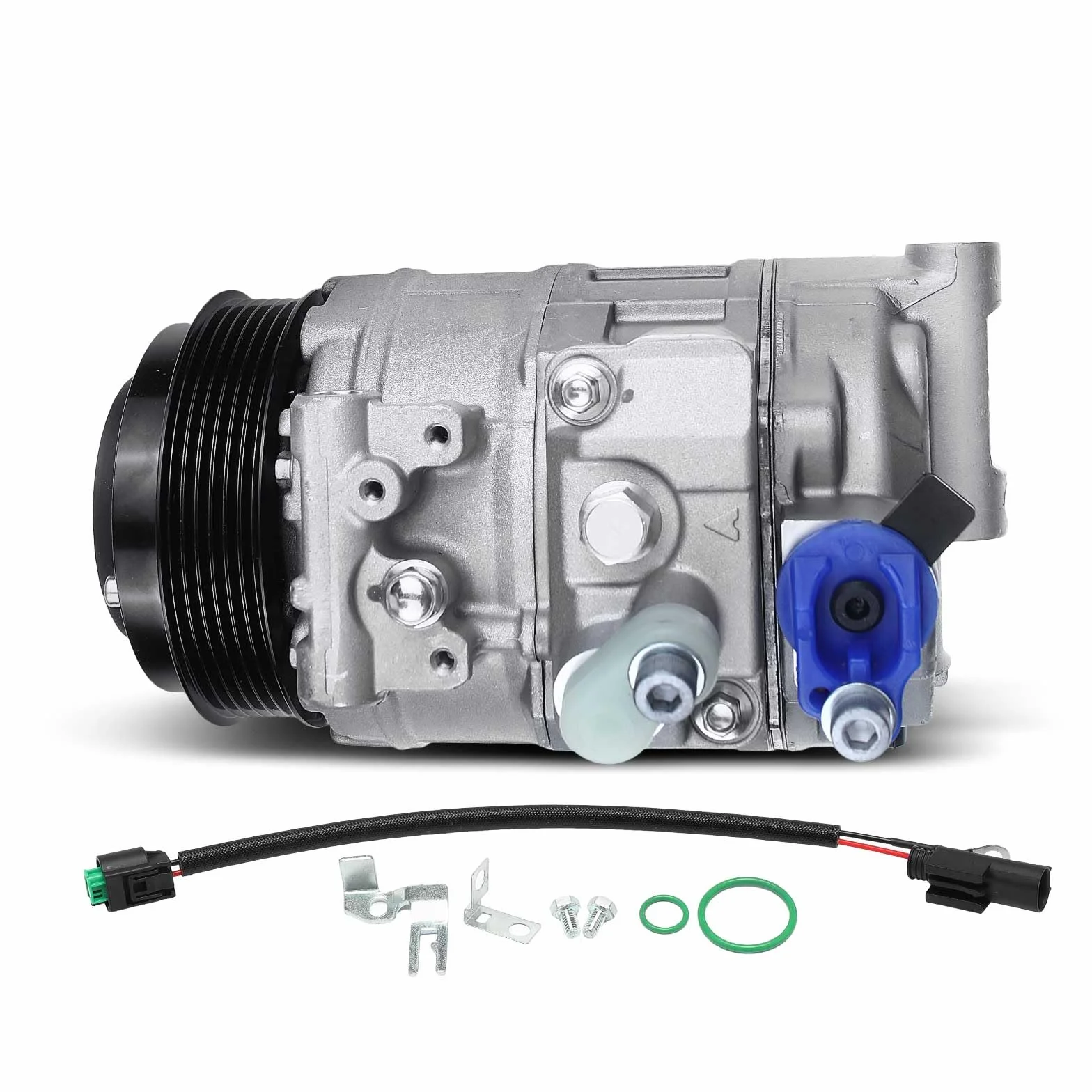 Frankberg Compressore Aria Condizionata Compatibile Classe E W210 W211 W212 SLK R170 Classe C W203 CLK C208 C209 CLS C218 C219