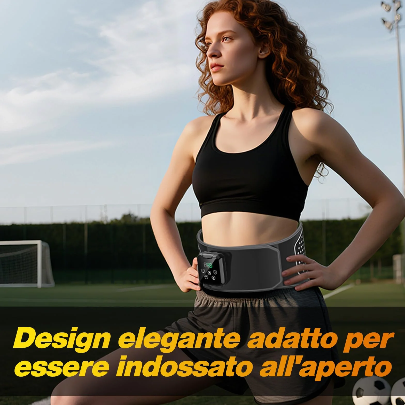 Cintura Massaggiante Lombare Senza Fili con Calore – Cuscino Termico Elettrico con 3 Modalità di Massaggio ad Aria e 4 Livelli Temperatura per Alleviare il Mal di Schiena e la Sciatica