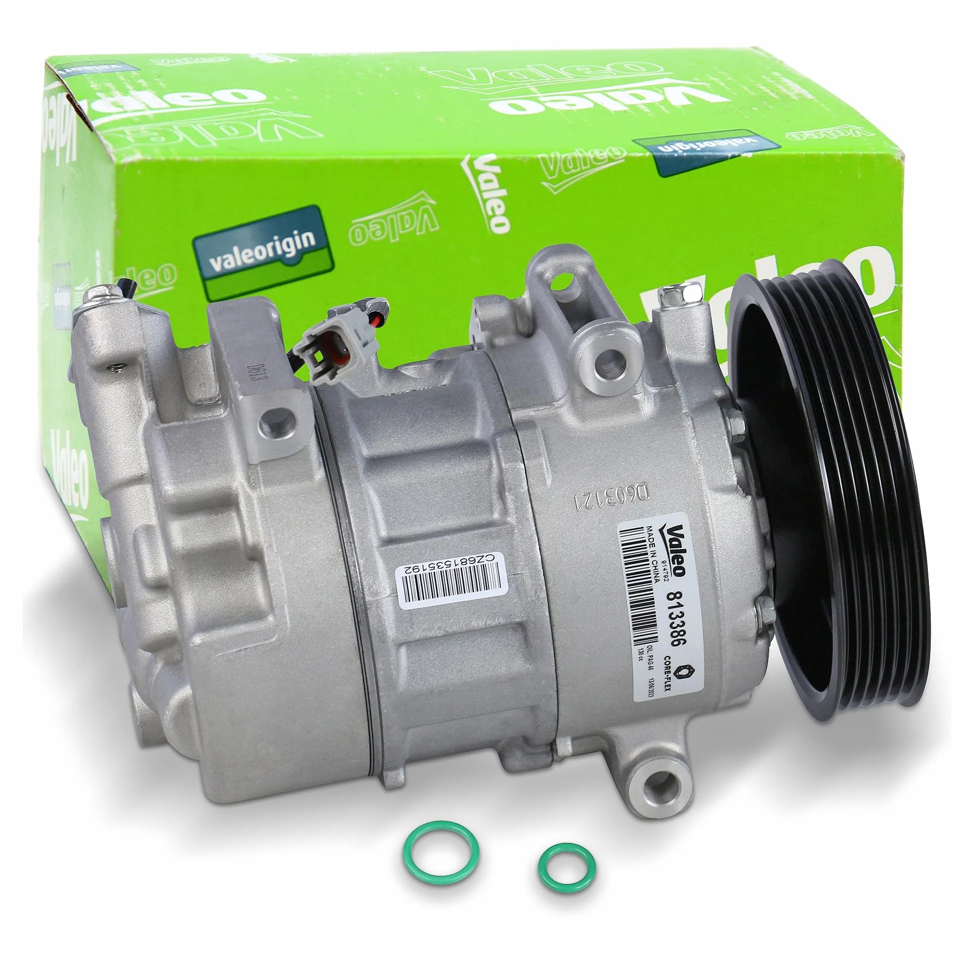 VALEO Compressore Climatizzatore 813386 Compatibile RENAULT GRAND SCÉNIC III MEGANE CC