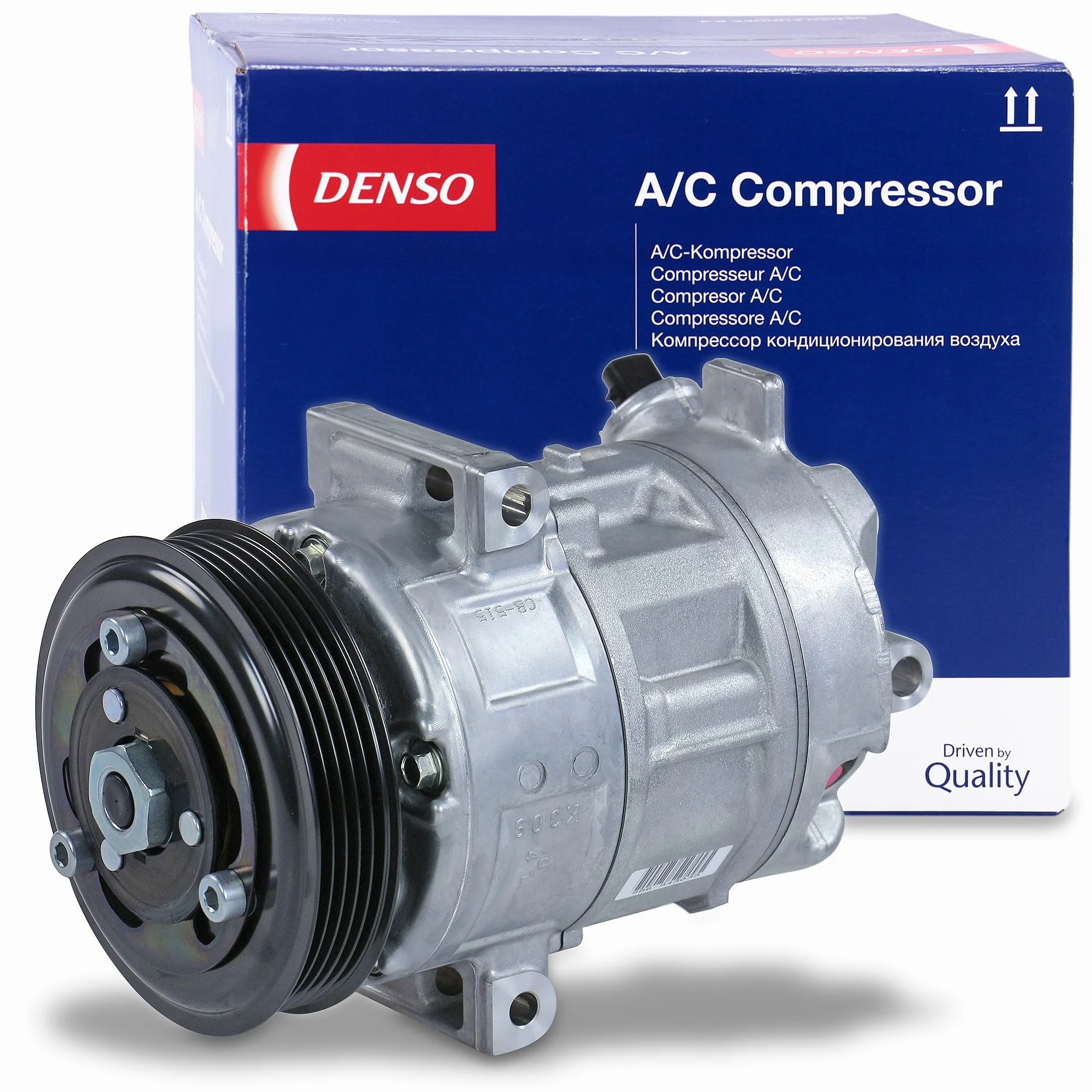 DENSO Compressore Climatizzatore DCP20122 Compatibile OPEL CORSA D, CORSA E